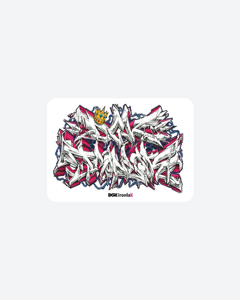 DGK - DGK x Ironlak Volts Sticker